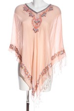 PASHMINA Poncho Dames Pull T EU 42 rose chair style décontracté