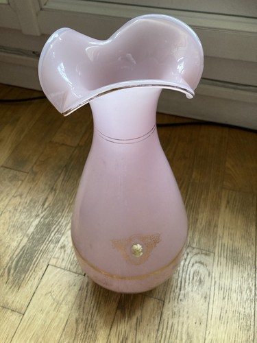 Vase verre balustre col - vase,