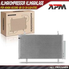 Condenseur Climatisation Avec Sèche-linge pour Honda Accord VIII Cu Cw 2.2i-DTEC