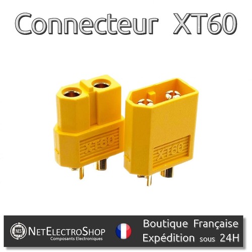 Xt60 connecteur prise pour - connecteur,