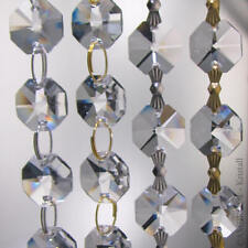 33cm Cristal Chaîne ~16x