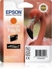 ORIGINAL EPSON T0879 ORANGE C13T08794010 POUR EPSON STYLUS PHOTO R1900 11.4ML