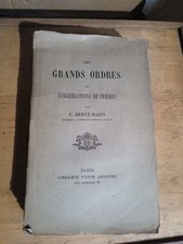 livre ancien les grands ardres herve bazin 1889