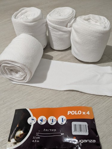 Bandes polo x4 - polo, 3m