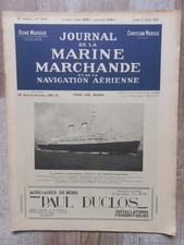 JOURNAL DE LA MARINE MARCHANDE