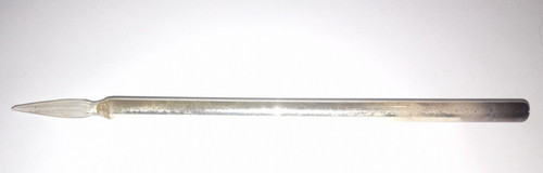 Ancien porte plume verre - plume, en