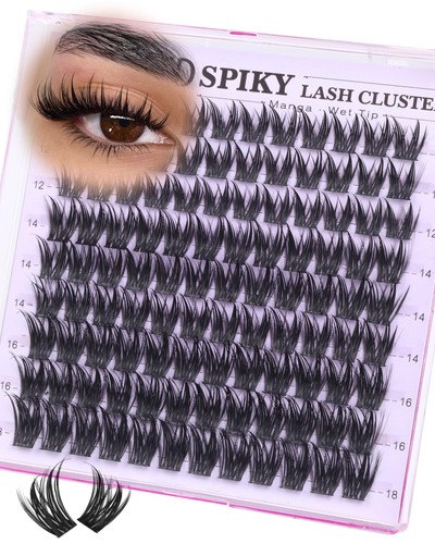 Winifred spiky lash - spiky, clusters