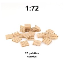 Lot 25 Palettes CARREES