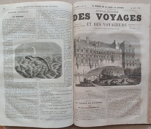 Journal illustré des voyages - illustré,