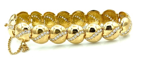 Magnifique bracelet 18 - magnifique, or
