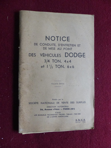 Notice conduite entretien auto - entretien,