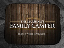 Personnalisé Camping-Car MAT - Camping-Car Porte Intérieur MAT 44cm x 32cm SC101
