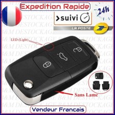 Coque Clé Volkswagen 3 Bouton VW Golf 4 & 5 Jetta Bora Passat Sharan Toura Polo 