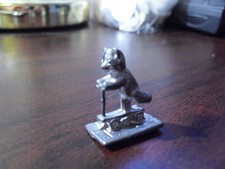 Unique Miniature Pewter Bear