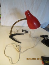 Lampe de bureau sur pied années 50 articulée en métal  Vintage