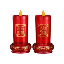 Bougie LED rechargeable sans