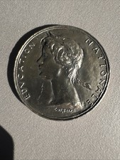 Ancienne Médaille En Argent Éducation Nationale En Argent Signé Corbin