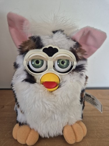Furby vintage snow - "snow, leopard"