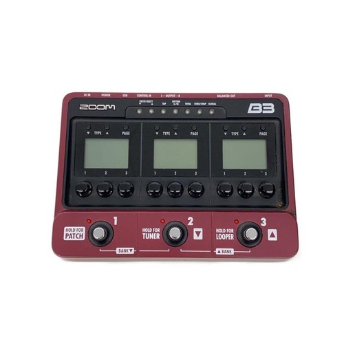 Zoom effect pedal - zoom,