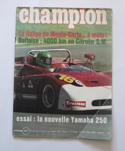 Février 1971 auto moto revue - auto,