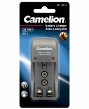 Chargeur Compact Camelion prise non pliante BC-1091 pour Accus 9V  R3 AAA  R6 AA
