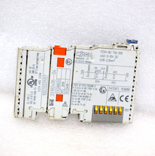 Wago 750 559 - sortie, analogique