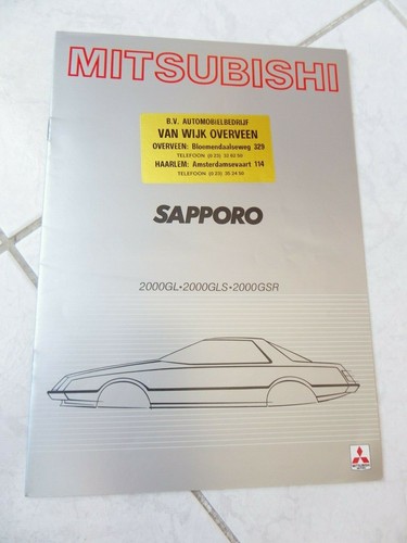 Mitsubishi sapporo 2000 gls - gl,