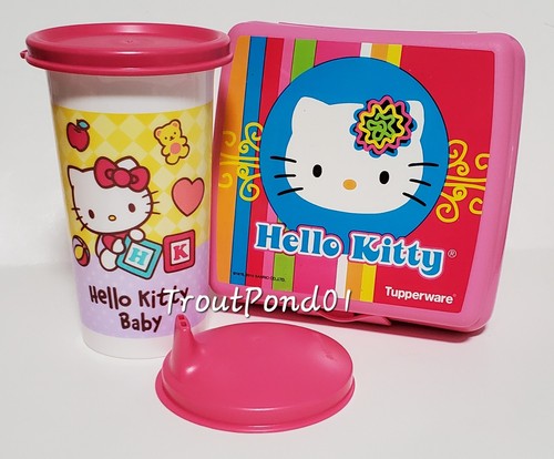 Tupperware hello kitty design - kitty,