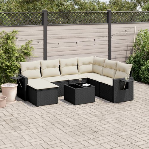Salon jardin avec coussins - jardin,