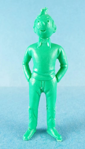 Tintin figurine monochrome - -,