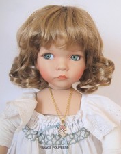 perruque poupée moderne-Tête