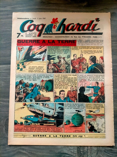 Coq hardi lariflette le - coq, n°
