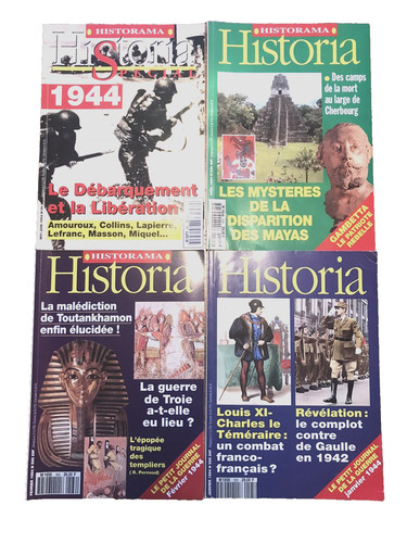 Lot revue historia - revue,