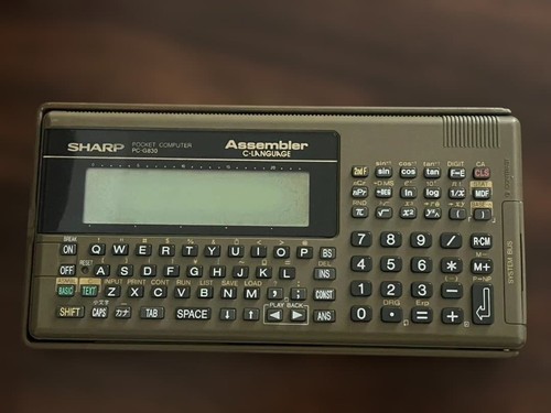 Sharp g830 pocket computer - pocket,