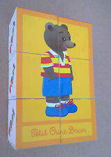 petit cube petit ours brun