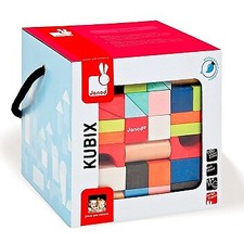 Kubix 100 cubes en bois -