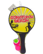 raquette beach scratch avec balle
