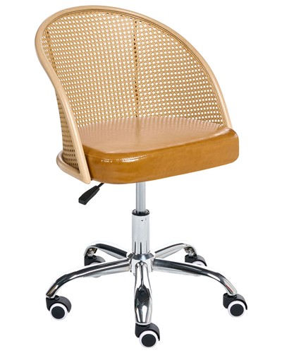 Chaise bureau cuir pu - de,
