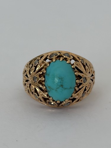 7788 bague dôme - dôme, vintage