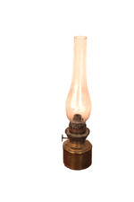 petite lampe à pétrole en
