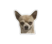 Fried Chihuahua Sticker Decal