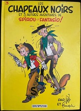 SPIROU ET FANTASIO T 3 Les chapeaux noirs 1952 Franquin Réédition 1990