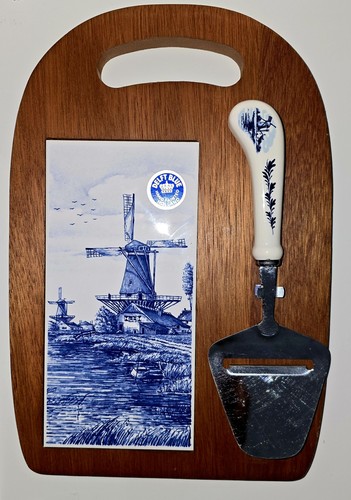 Plateau fromage delft blue - à,
