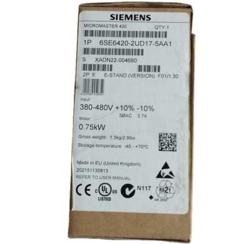 New siemens micromaster420 - new,