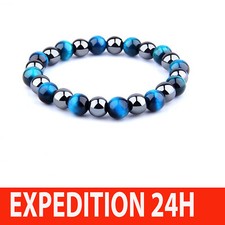 Bracelet Homme Femme Perles