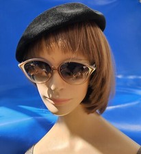 BÉRET FEUTRE NOIR N° 18