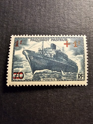 Timbre france oeuvre mer - france,