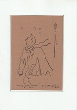 Hommage à JEAN COCTEAU 1957 de Rigel Côte Akoun bnf Art price