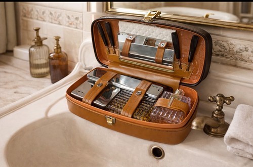 Ancienne trousse toilette - ancienne,