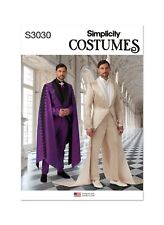 Simplicité 3030 Costumes Pour Hommes Patron De Couture Tailles 34-42 & 44-52